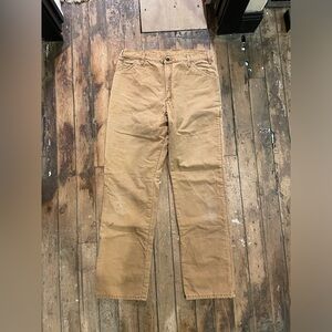 vintage flannel lined dickies pants